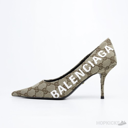Gucci x Balenciaga Hacker Project Square Knife Pump